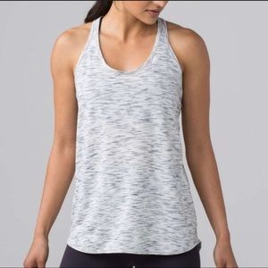 Lululemon Essential Tank in Tiger Space Dye